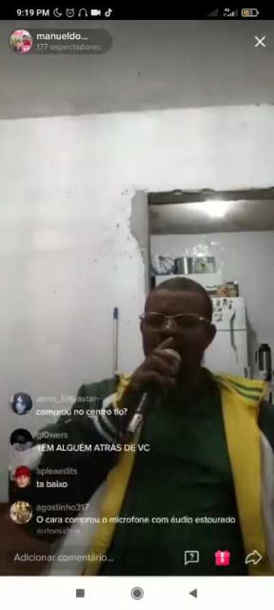 Tá baixo ainda