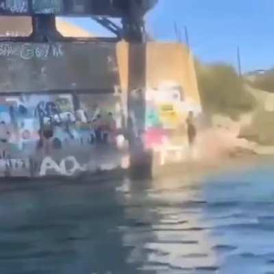 Swinging On A Bridge