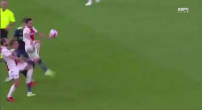 Mario G&ouml;tze in yesterday&rsquo;s match for the Johan Cruyff Schaal (PSV 4-0 Ajax)