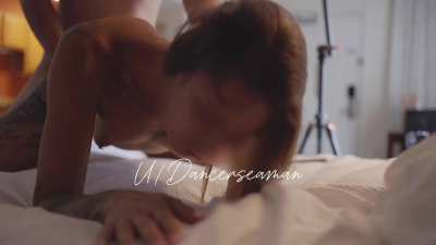 Nutting inside a tatted white girl