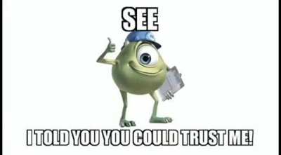 Mike Wazowski :)