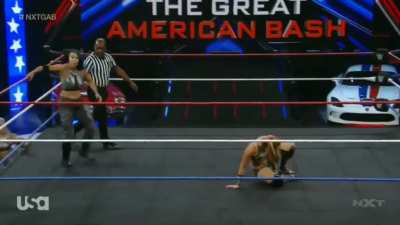 The Head Jobber In Charge got taken out by the deadliest move of all... A surprise rollup!