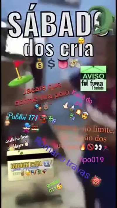 O motivo de não abrir a live no sábado
