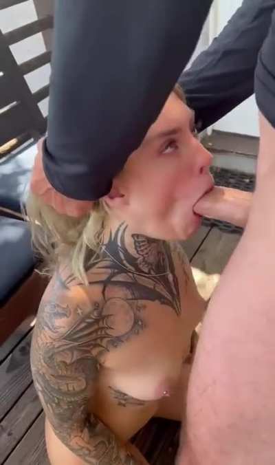 Would you take me out if I suck your cock on the first date
