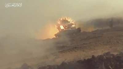 Two Merkava Tanks wiped out with Domestically Made RPGs