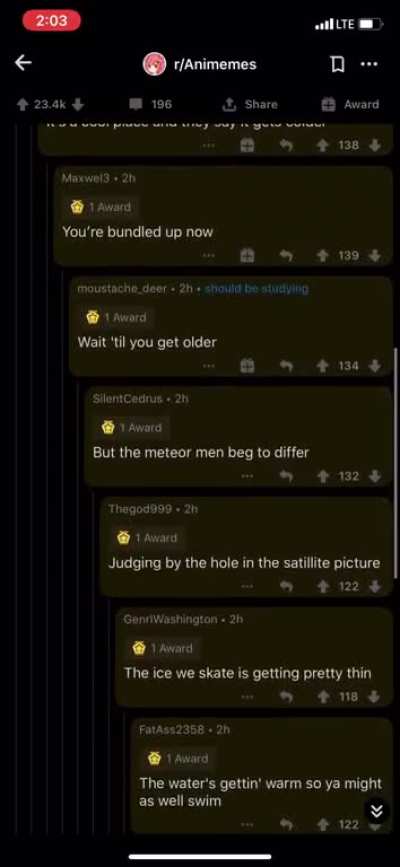 Reddit sings All star and everyone has Gold