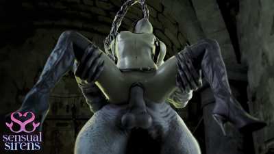  Ada vs Regenerator's creampie (SensualSirens) [Resident Evil] 