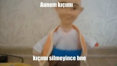 &Ccedil;ikolatalı popo ( 😳) sil anne 😎