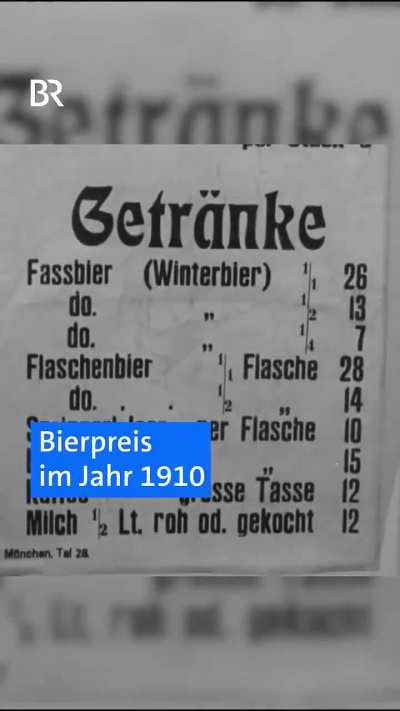 26 Pfennig f&uuml;r a Mass