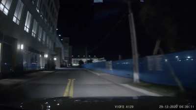 Group of drunk idiots wander into the road when I have a green light. I admittedly could&rsquo;ve braked a lot sooner, but I didn&rsquo;t think people could be so stupid.