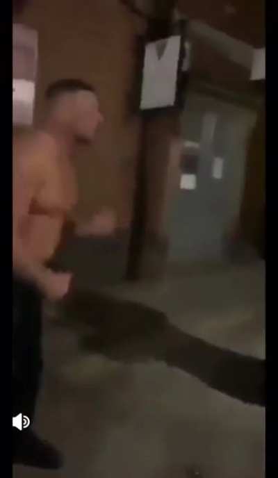 &ldquo;Big tough&rdquo; Englishman gets knocked out cold by a mobile phone