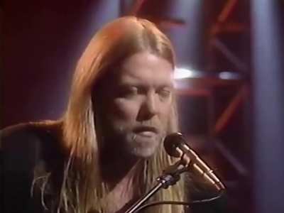 Gregg Allman performing an acoustic version of Midnight Rider (1991). This song is 50 years old and it&rsquo;s still as cool as the day it was made.