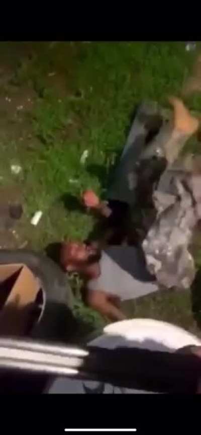 Bro shot and fell in a psychedelic experience 😭☠️