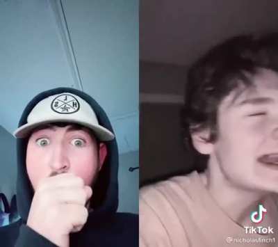 This is a video I found while scrolling through tiktok jeez that kid sounds like a moron