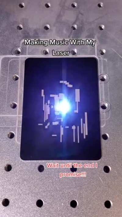 Making music with a lazer