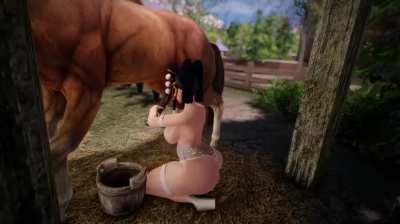 Horsey heaven! Imagine the smell~~ &amp;lt;3 (Shinewind)