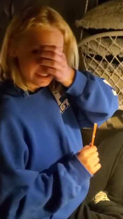Snorting a full ass line of pixie stick.