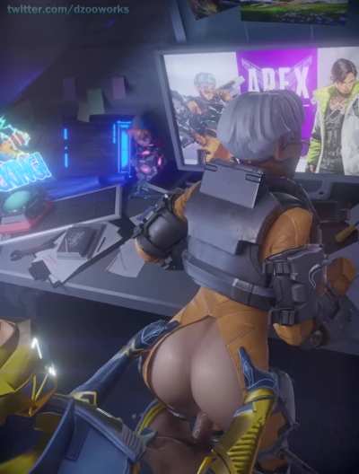 Octane and Valkyrie [Apex Legends] (Dzooworks)