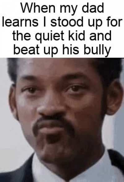 I'm proud of you, son