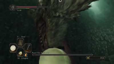 My second attempt at the rat boss. I had no idea vomit was part of his moveset
