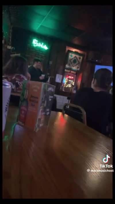 Karaoke host freakout