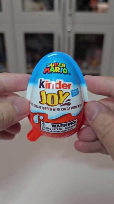 Super Mario Kinder Joy Eggs.