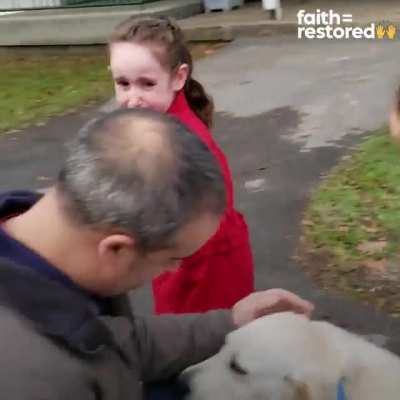 These two girls fell in love with a photo of a shelter dog &mdash; and they're about to find out that their mom secretly adopted her