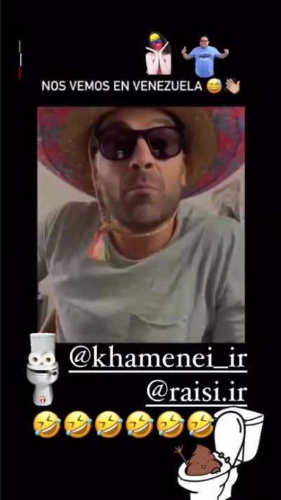 Expats unleashed Teaching The islamic regime Spanish for their trip to Venezuela (Vete al infierno mulá)