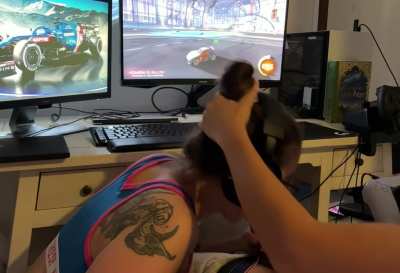 Trying to distract him from playing video games