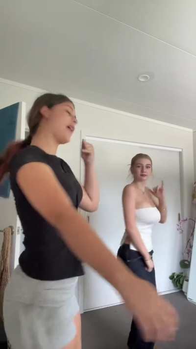 In motion