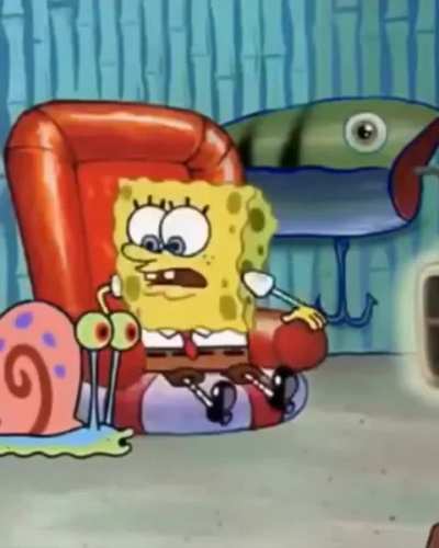 Spongebob being a gooner 😮😭🤣