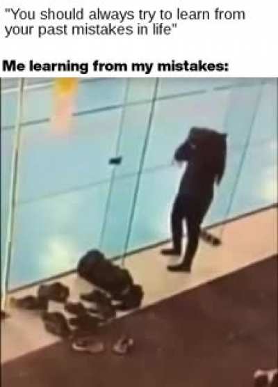 Making the same mistakes over and over again