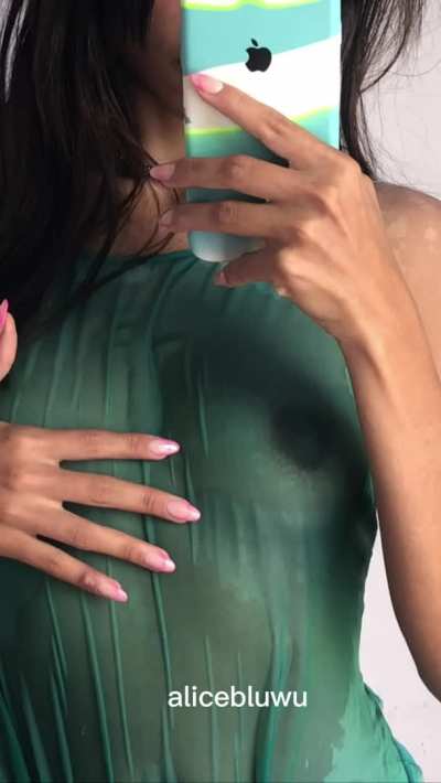 Daddy will you help me take off my wet dress.