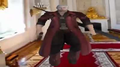 Here he comes