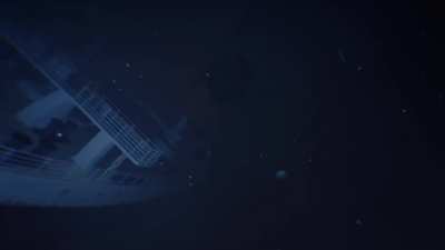 What it must have looked like as Titanic went down