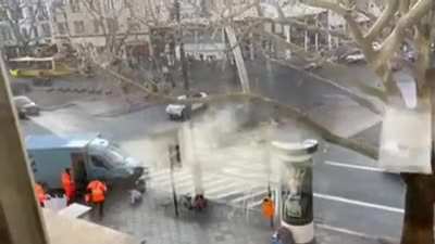 Armored cash transport heist in Berlin, 19-02-2021