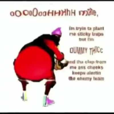 demo is dummy thicc today caw caw