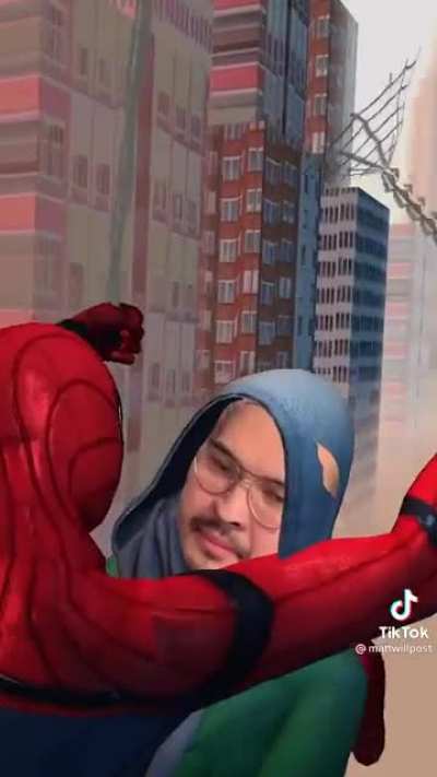 Thank you so much spider-man