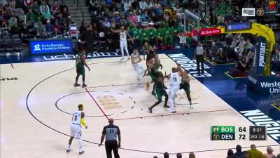[Highlight] Jokic Fakes Grant Williams Off His Shoes In The Post To Get the And One
