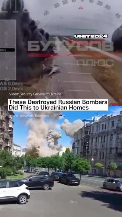 This is what Russia&rsquo;s Tu-95s and Tu-22s did to Ukraine. After yesterday, there are fewer of them.
