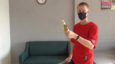 Open a bottle trick goes wrong
