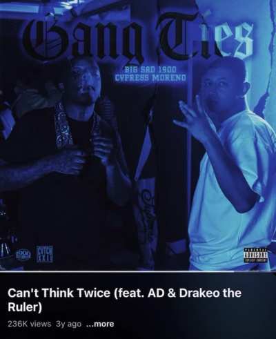 A slept on Drakeo x AD song recorded at Pun&rsquo;s studio