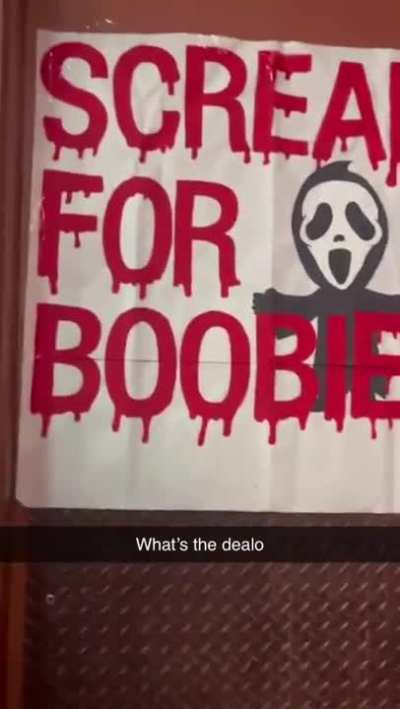 Scream for boobies 🗣🗣🗣