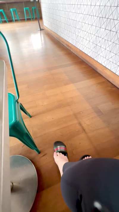 Oops&hellip; my shoes fell off again 🤭