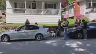 ICE Agents Battle Mom Clinging to Baby in 'Chaotic' Video