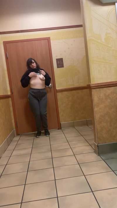 Decided to be sneaky while out for lunch