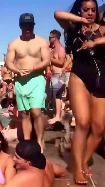 when you invite Florida man to the pool party