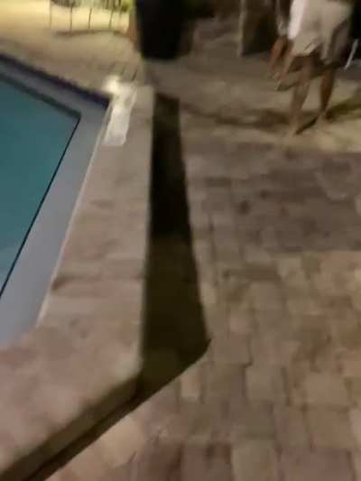 Pool side