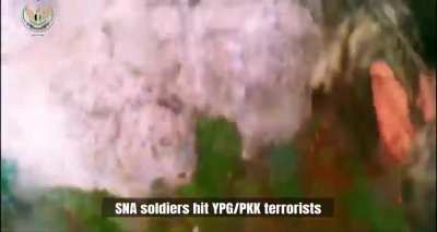 TFSA/SNA shows GoPro footage of the failed YPG  raid in Northern Syria. YPG militants&rsquo; POV. 30 January 2024. 