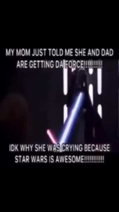 My divorce be with you